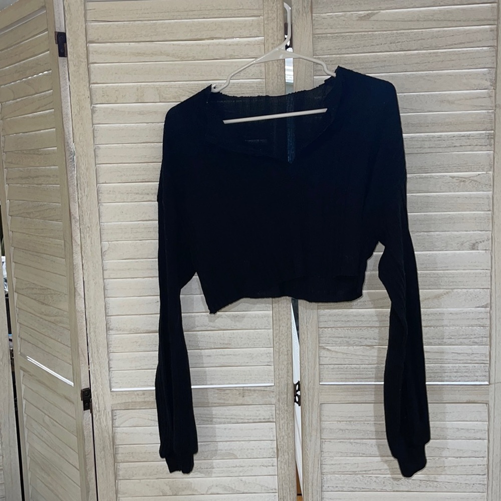 Crop sweater!